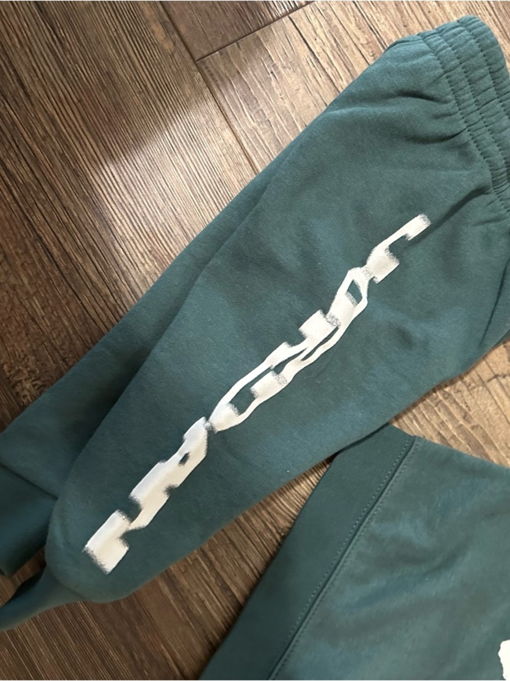 Jordan jumpman green sweatshirt and jogger pants set baby boy 12 mo NEW - Picture 3 of 9